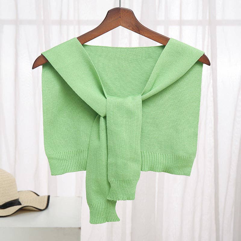 Stylish Clothing Accessory Shawl: Flower gray