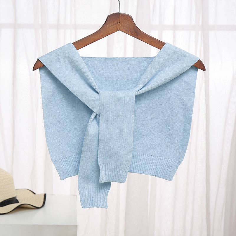 Stylish Clothing Accessory Shawl: Flower gray