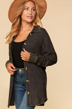 Load image into Gallery viewer, BEST SELLER! Stella Mineral Washed Shacket
