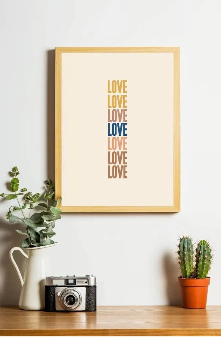 Love Framed Print - 11x14 - Social Good