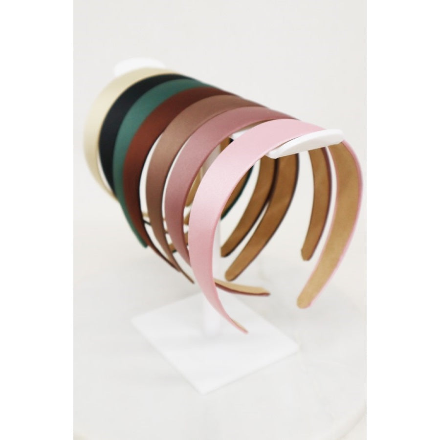 Satin Headband - 7 Colors